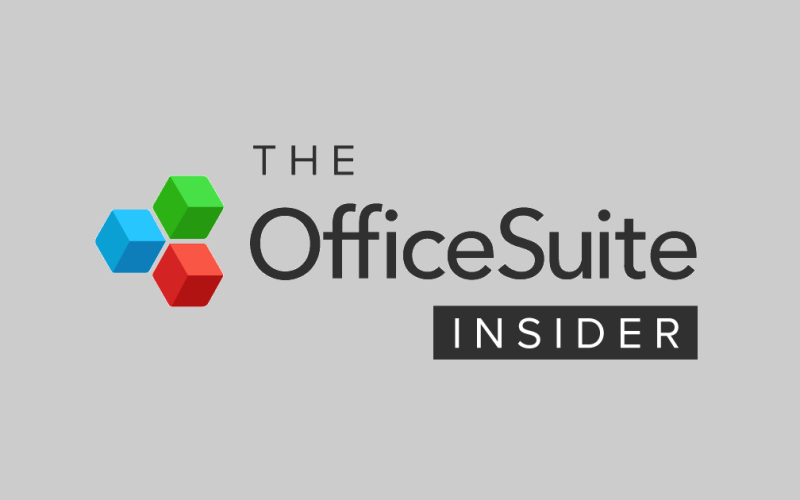 OfficeSuite insider launch post