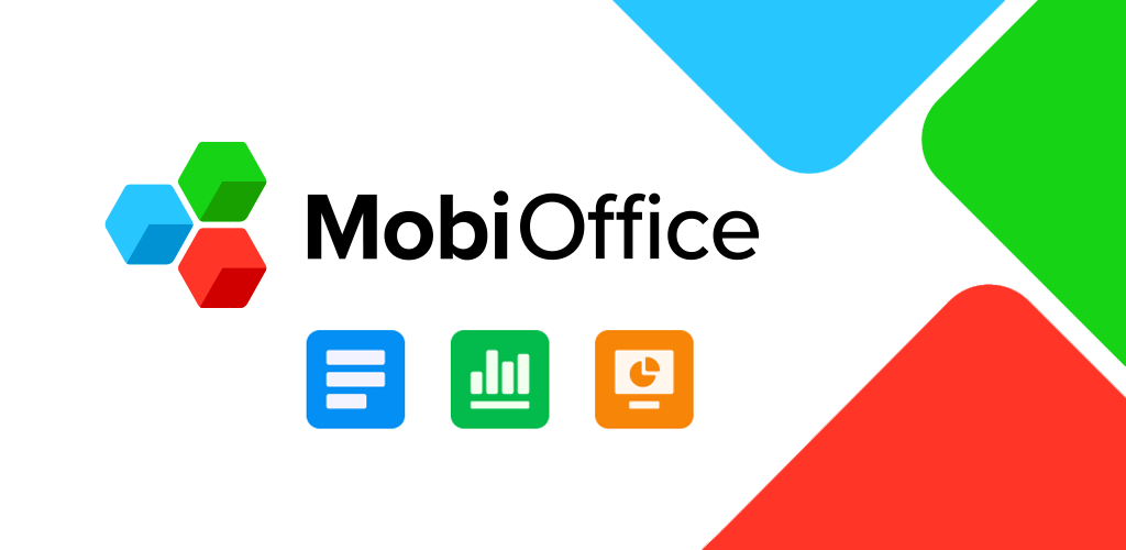 MobiOffice logo with product icons