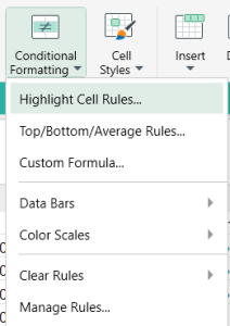 highlight duplicates in sheets