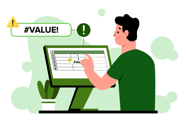 fixing value error in excel