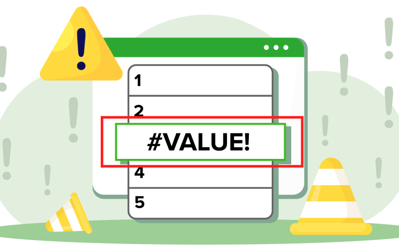 excel value error