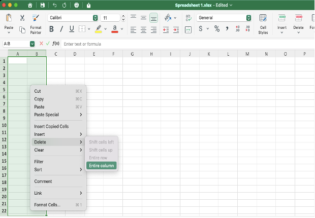 How to Add Columns in Excel