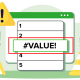 excel value error